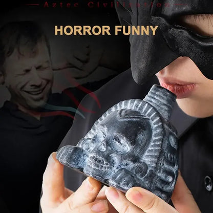 Ghost War Aztec Death Whistle with Horrifying Noise
